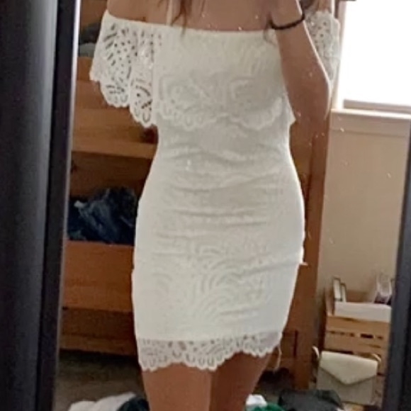Off the Shoulder Dress - Picture 1 of 3